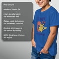 thumbnail image 6 of Boy's Pokemon It’s My 10th Birthday Pikachu Graphic Tee Royal Blue Large, 6 of 10