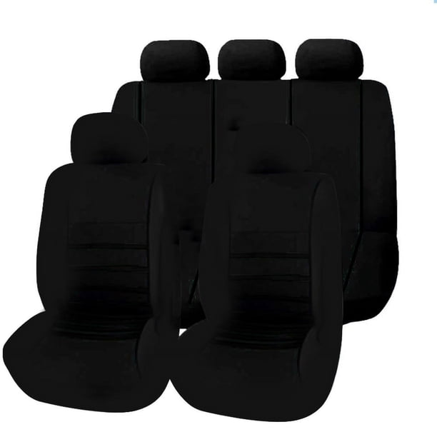 Funda de tela para asiento de coche, moderna funda de asiento para todas las estaciones, paquete universal