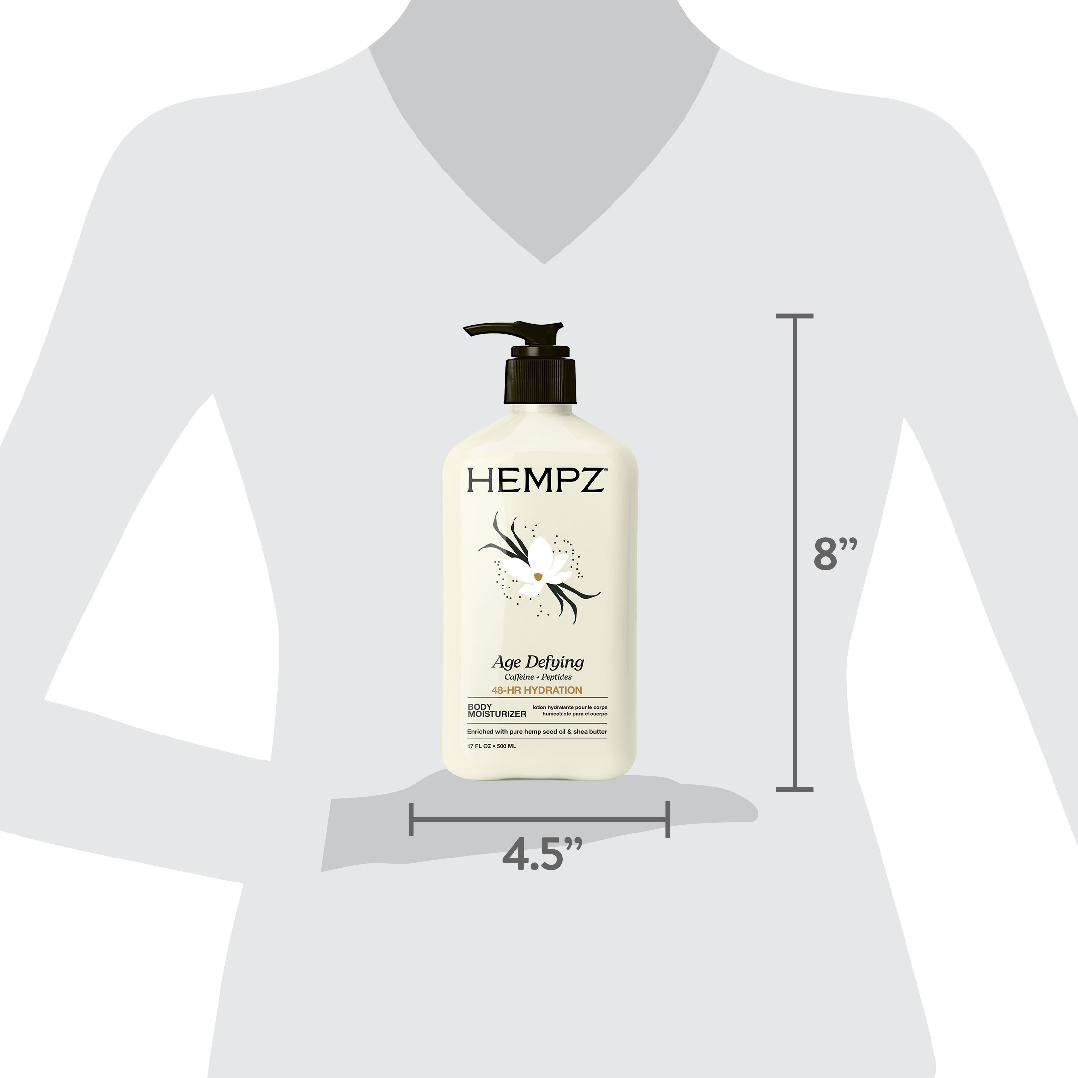 Hempz Age Defying Moisturizing Lotion with Caffeine, 17 oz photo 7