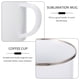 thumbnail image 5 of Taza de acero inoxidable para sublimación (1 unidad), personalizable con fotos, ideal para el hogar y la oficina., 5 of 8