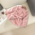thumbnail image 5 of Hicidod Baby Fleece Jacket Girls Winter Faux Fur Coat Fuzzy Cute Warm Coat Thick Furry Comfortable Outerwear, 5 of 6