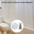 thumbnail image 4 of 6 Pairs Magnetic Curtain Weights Magnet Shower Curtain Drapery Weights Magnet Tablecloth Magnets Window Curtain Pendant Weights for Shower Curtain Liner to Stop from Blowing, 4 of 7