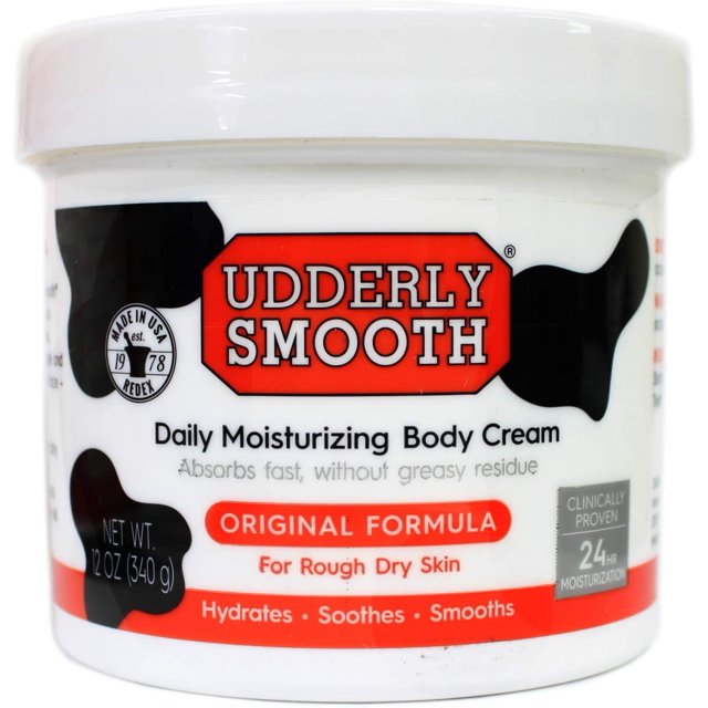 Crema hidratante para piel UDDERLY SMOOTH, 300 ml (paquete de 2)