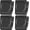 black, variant on Magnetic Clips, 2.2 Inch Magnetic Clip, Lock Accessories, Office Supplies, Magnet Clips for Refrigerator, Whiteboard, Home (Black, 4 Pack)