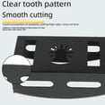 thumbnail image 2 of Multi-Purpose Oscillating Square Slot Cutting Blade for Woodworking - Universal Fit Saw Blade with Non-Standard Design, Durable Material for Precise DIY & Professional Carpentry Projects, Compatible, 2 of 5
