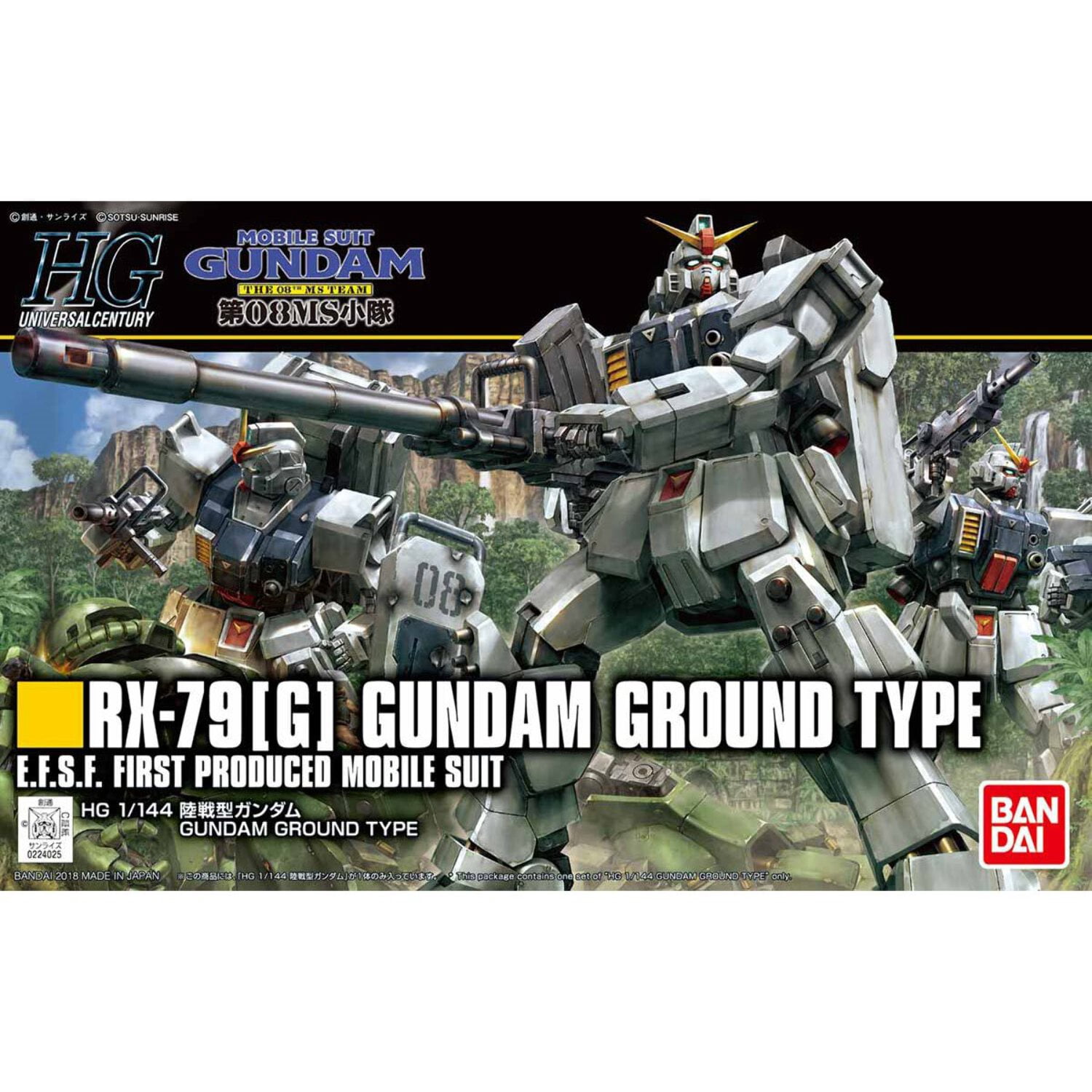 Gundam 08th MS RX-79(G) Ground HG 1:144 Model Kit