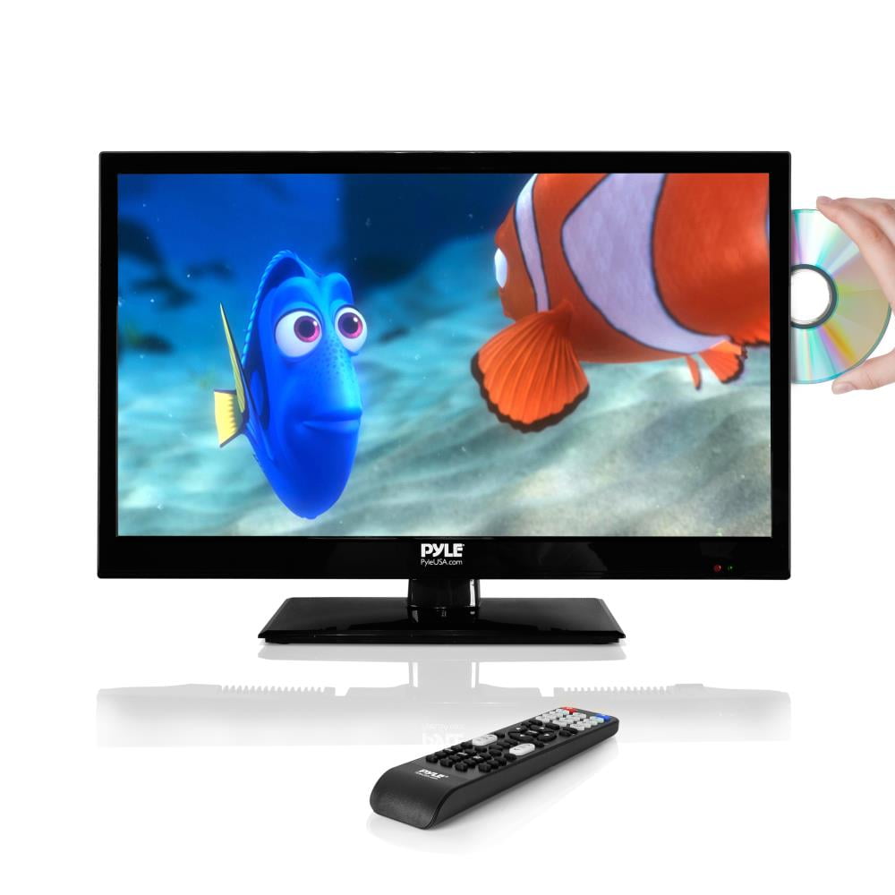 PYLE PTVDLED22 21.5'' HD LED TV 1080p HDTV with Builtin CD/DVD