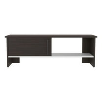 We Have Furniture Ocean Shores Tv Stand, Black/White