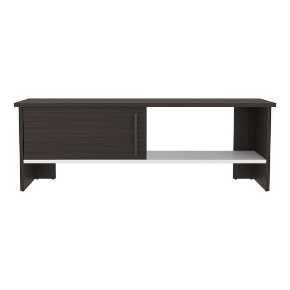 We Have Furniture Ocean Shores Tv Stand, Black/White
