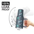 thumbnail image 3 of OBREWU Paw Prints and Bones Tumbler with Handle and Lid,Paw Prints and Bones 40oz Double Wall Vacuum Insulated Tumbler,Cups Gift for Women and Men, 3 of 7