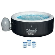 Coleman 13804-BW SaluSpa 4 Person Portable Inflatable Outdoor Hot Tub Spa