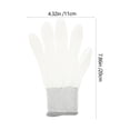 thumbnail image 2 of Luxshiny 10 Pares Guantes Laborales De Nylon Transpirable Y Resistente Para Protección En Jardinería, 2 of 8