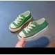 thumbnail image 1 of SAILING Envío Gratis, zapatos blancos para niños, zapatillas de deporte para primavera y otoño para niños, zapatos escolares de lona informales versátiles, zapatos planos de moda para niños, 1 of 5