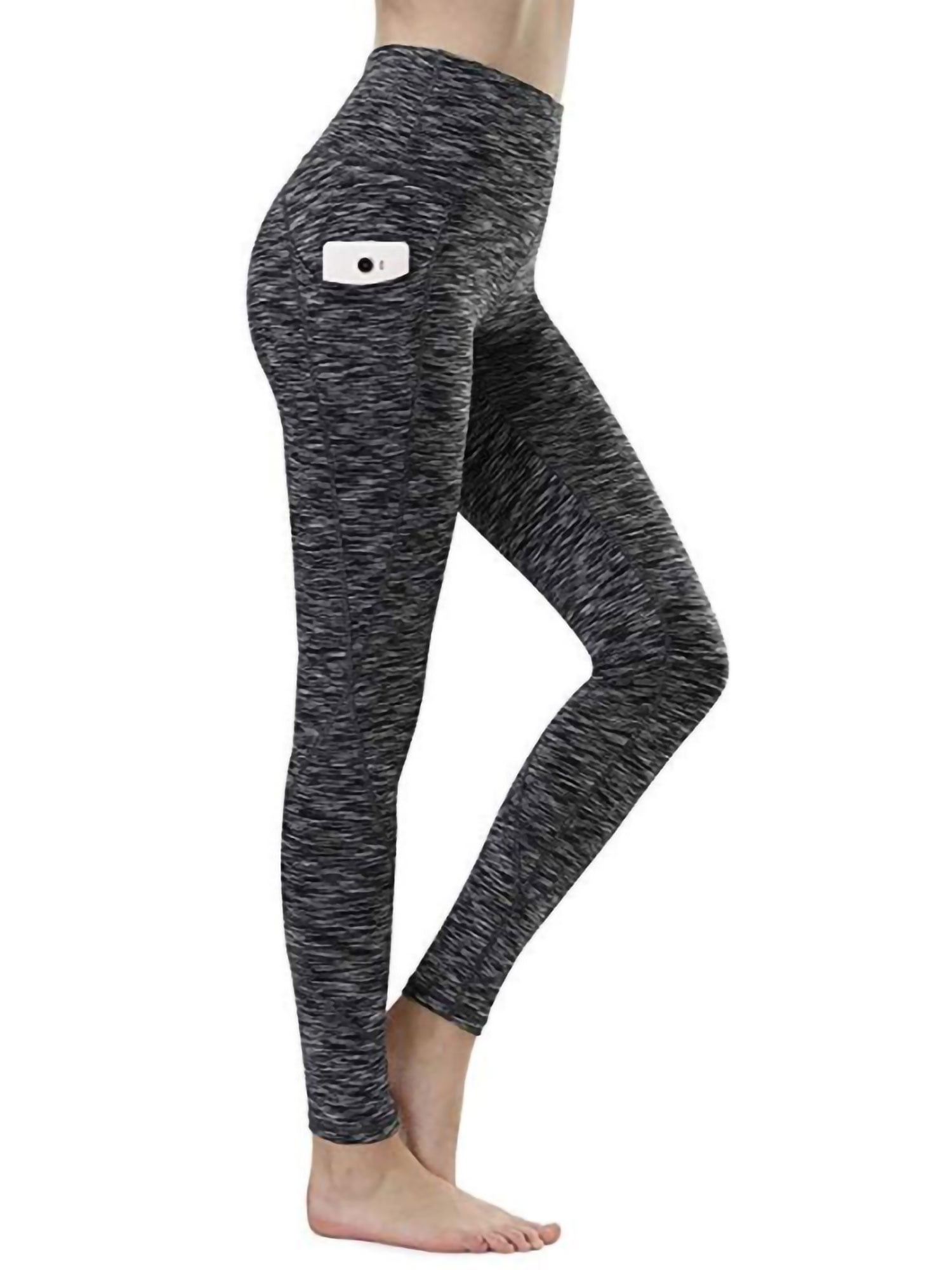 IKEEP Womens High Waist Yoga Shorts 8 /5 /2 Workout Running Shorts with Pockets for Women 