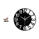 thumbnail image 1 of Reloj de pared acrílico con figura de caballo, silencioso y moderno, ideal para la oficina. Material ligero, perfecto para regalar o decorar el hogar, 1 of 8