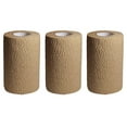 thumbnail image 2 of 3 Pc Cohesive Bandage Self Adhesive Wrap Elastic First Aid Medical Support Tape, 2 of 2