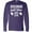Purple, variant on Inktastic Wisconsin Awesome Since 1848 Long Sleeve T-Shirt