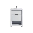 thumbnail image 3 of Kubebath NUDO 24″ Modern bathroom Vanity in Gloss White Finish, 3 of 7