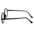 thumbnail image 5 of Grinderpunch Round Nerd Geek Costume Eyeglasses for Adults, Wizard Halloween Glasses, Black, 5 of 8