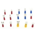 thumbnail image 3 of 280PCS Insulated Wire Electrical Connectors Butt, Ring, Spade, Quick Disconnect Crimp Terminals Connectors Assortment Kit Waterproof Automotive Copper, 3 of 6
