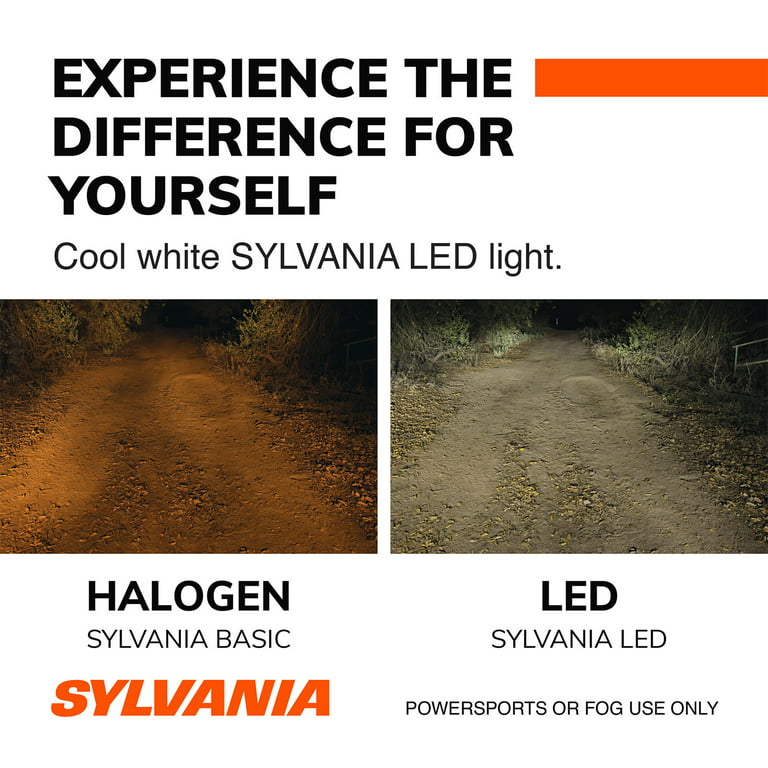 Sylvania LED Fog Light Bulb - 2 Pack - Walmart.com