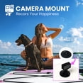 thumbnail image 7 of Quashley Inflatable Paddle Board 10'6" x 34" Wide SUP with Paddle, Pump, Backpack & Leash, 7 of 7