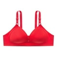 thumbnail image 1 of Timegard Plus Size Bras for Women with Support Wirefree Full Coverage Summer Comfortable Seniors Bralette, 1 of 1