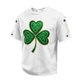 thumbnail image 2 of Men's St. Patrick's Day Celtic Shamrock Crew Neck T-Shirt Casual Short Sleeve, 2 of 4