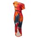 thumbnail image 4 of Vestidos Para Mujer Vestidos Casuales Moda Hombros Descubiertos Manga Impreso Odeerbi ODB159668, 4 of 7