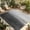 White Black, variant on Sky Blue Ombre Outdoor Rug for Patio/Deck/Porch, Non-Slip Large Area Rug 6 x 9 Ft, Modern Abstract Art Ocean Oil Painting Indoor Outdoor Rugs Washable Area Rugs, Reversible Camping Rug Carpet Runner