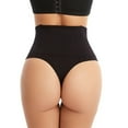thumbnail image 3 of Tanga moldeadora sin costuras para mujer, ropa interior moldeadora con control del vientre, 3 of 8