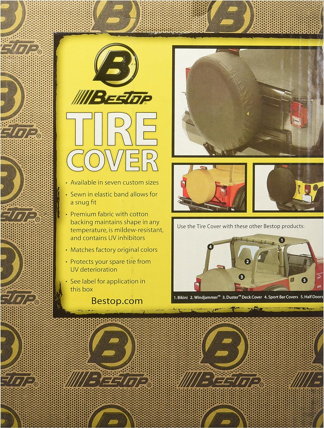 Bestop 61035-35 Tire Cover