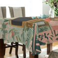 thumbnail image 5 of Yayeee Tablecloths 54" x 54" Rectangle Wrinkle Resistant Party Table Cover, Pink and Green Cat, 5 of 8