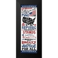 thumbnail image 2 of Ball, Susan 11x24 Black Modern Framed Museum Art Print Titled - Pledge of Allegiance, 2 of 5