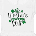 thumbnail image 4 of Inktastic St. Patrick's Day the Leprechauns Made Me Do It Girls Toddler Dress, 4 of 5