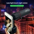 thumbnail image 4 of Monocular 30x25 Mini Monocular  Prime Monocular Handheld Telescope with Carrying Bag for Hiking Camping Wildlife Observation Moon Sports Game Concert Watching, 4 of 7