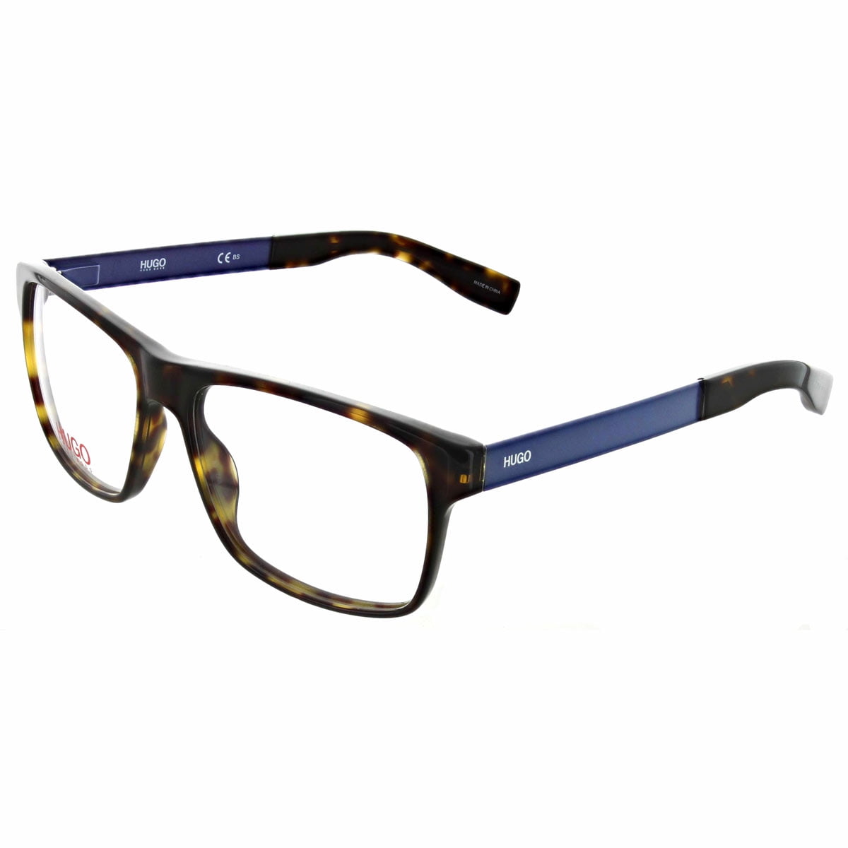 Hugo Boss 01160FLL Women's Matte Blue Metal Frame Eyeglasses