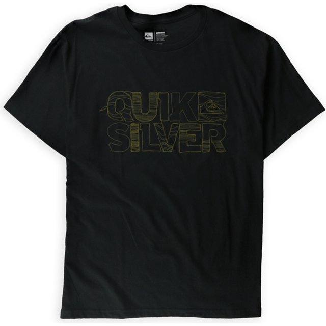 Camiseta gráfica Quiksilver Option Alt negra talla pequeña