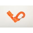 thumbnail image 3 of Eigraketly Clips de abrazadera de tubería Ganchos BC Fácil de usar Abrazaderas reguladoras de alta flexibilidad Soporte de manguera Snorkel Natación Surf Deportes acuáticos Naranja Eigraketly OD030411-04B, 3 of 6