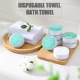 thumbnail image 1 of Rabais Qaailabf Serviette Compressée Portable Serviette Jetable pour le Visage Serviette de Voyage Grande Serviette de Bain 6 Pcs, 1 of 9