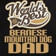 thumbnail image 3 of CafePress - Bernese Mountain Dog Dad Men's Dark Pajamas - Men's Dark Loose Fit Cotton Pajama Set, 3 of 7