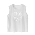 thumbnail image 4 of NAISIBABY Tank Tops for Boys, Loose Fit Fashion Graphic Sleeveless Summer Casual Athletic Tops White 10T, 4 of 4