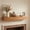 Flat - Light Brown, variant on 48'' Fireplace Mantel Fir Wood Wall-Mounted & Floating Shelf for Home Decor with Flat Surface