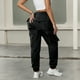 thumbnail image 5 of WILLBEST Pantalones Casuales para Mujer, Cómodos, Holgados, Tipo Jogger Cargo, Ropa Urbana Versátil, Ideales para Uso Diario y Entrenamientos. Chica, 5 of 5