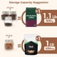 thumbnail image 3 of Botes de vidrio ComSaf herméticos, 750 ml, juego de 6 con etiquetas, 3 of 8