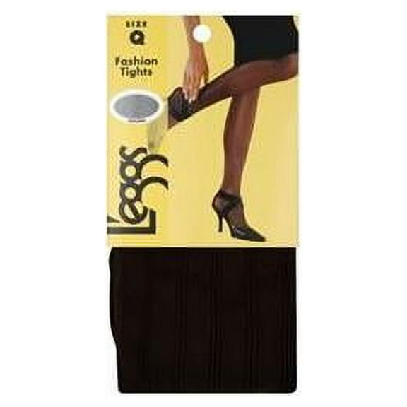 Leggswear Fashion Tights, Herringbone, Size Q, Brown