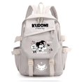 thumbnail image 3 of Sanrio Kuromi-mochila de estilo universitario para mujer, bolso escolar de alta capacidad, diseño de lujo, 2k, 3 of 4