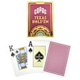 thumbnail image 1 of Copag Poker Tamaño Jumbo Índice Texas Hold'Em Naipes Baraja única (Rojo), 1 of 5