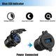 thumbnail image 2 of Cargador De Voiture Rapide Usb Deux Qc3.0 Usb Les Ports, 12v / 24v 36w Tanche Avec Voltmtre Numrique Led Pour Moto, Caravane, Camion, Bateau Et Pl, 2 of 5