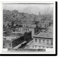 thumbnail image 2 of Historic Framed Print, View from the Nucleus Hotel, corner Market and Third streets, looking Northwest, San Francisco, 17-7/8" x 21-7/8", 2 of 9
